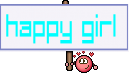 happy girl 