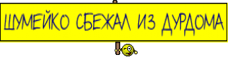 ШУМЕЙКО СБЕЖАЛ ИЗ ДУРДОМА