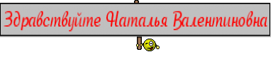 Здравствуйте Наталья Валентиновна