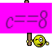 c==8