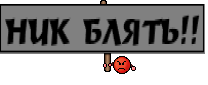 НИК БЛЯТЬ!!