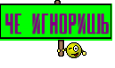Че игноришь