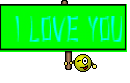  I love you