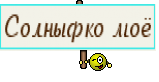 Солныфко моё