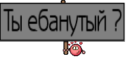 Ты ебанутый ?