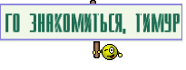 Го знакомиться, Тимур