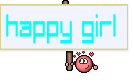 happy girl 