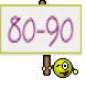 80-90