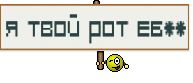 я твой рот еб**