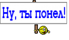 Ну, ты понел!