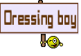 Dressing boy