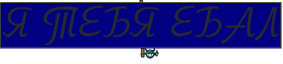 Я ТЕБЯ ЕБАЛ