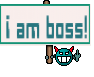 i am boss!