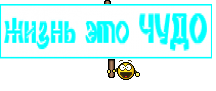 жизнь это ЧУДО