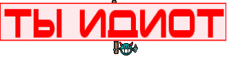 ТЫ ИДИОТ