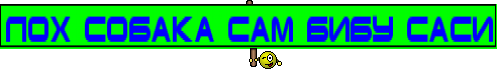 ЛОХ СОБАКА САМ БИБУ САСИ