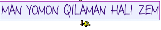 MAN YOMON QILAMAN HALI ZEM