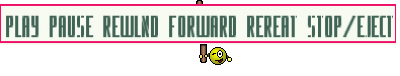 Play Pause rewlnd forward rereat stop/Eject