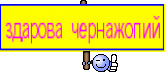 здарова чернажопий