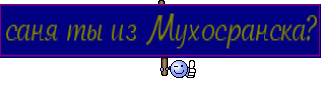 саня ты из Мухосранска?
